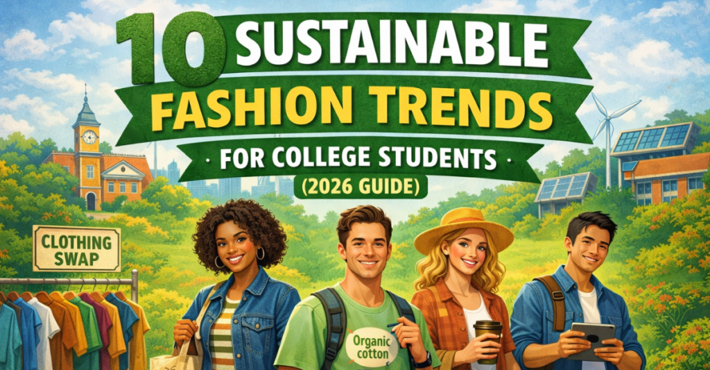 10 Sustainable Fashion Trends for College Students (2026 Guide)